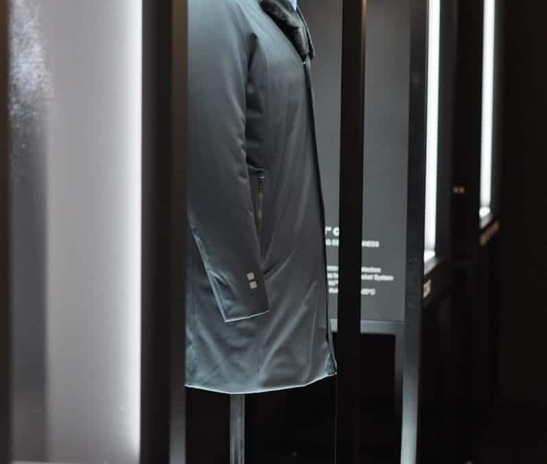 UBR – Präsentationsboxen für exklusive Funktionsjacken