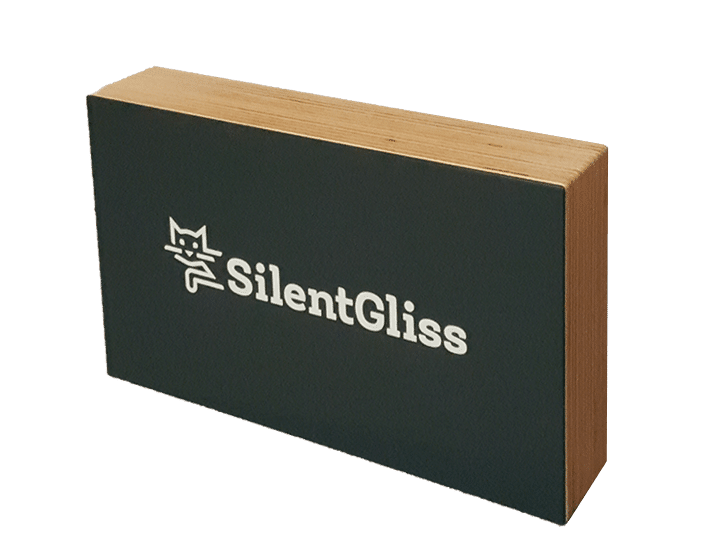 Silent Gliss – Logoaufsteller